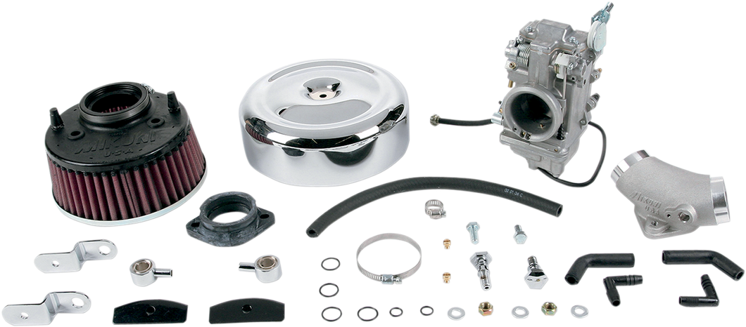 Smoothbore Carburetor Total Kit - HSR45 - Twin Cam