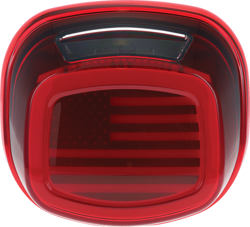 Taillight with License Plate Light - Red - Lutzka's Garage