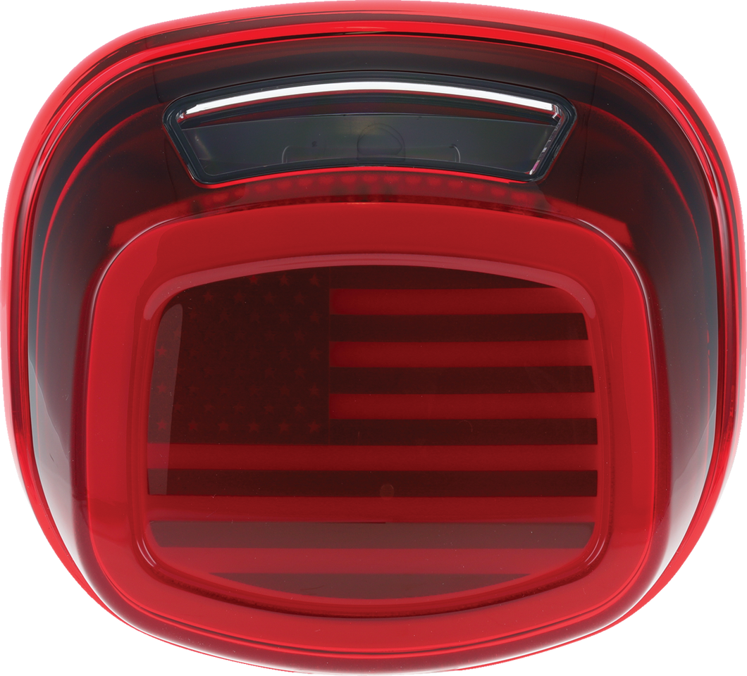 Taillight with License Plate Light - Red - Lutzka's Garage