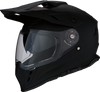 Range Dual Sport Helmet - Flat Black - Small - Lutzka's Garage