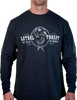 Flash and Bones Long-Sleeve T-Shirt - Black - Medium - Lutzka's Garage