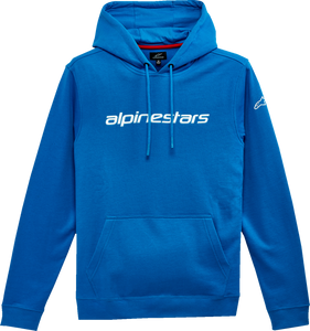 Linear Hoodie - Blue/White - Medium - Lutzka's Garage