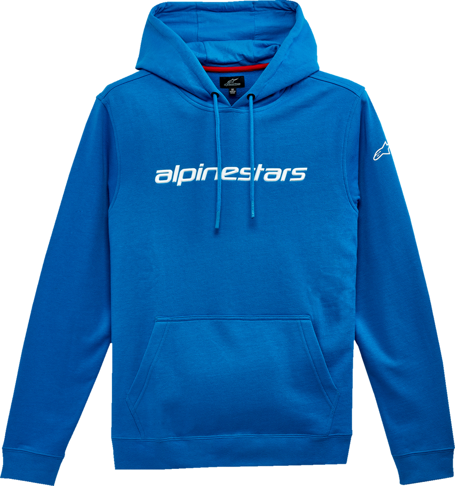 Linear Hoodie - Blue/White - Medium - Lutzka's Garage