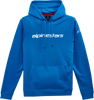 Linear Hoodie - Blue/White - Medium - Lutzka's Garage