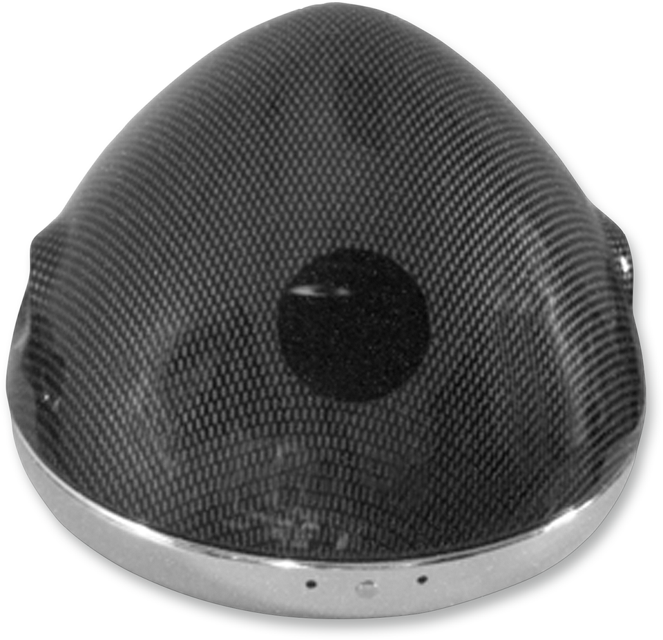 Lucas Style Headlight Shell - 7" - Faux Carbon