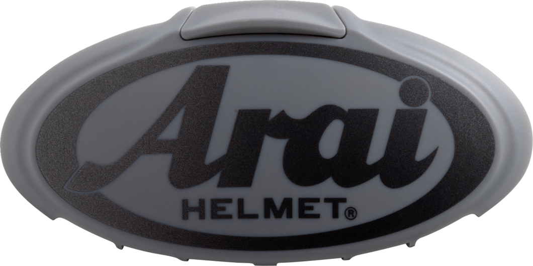 3D Arai Logo Duct - Metal Silver/Gray