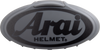 3D Arai Logo Duct - Metal Silver/Gray