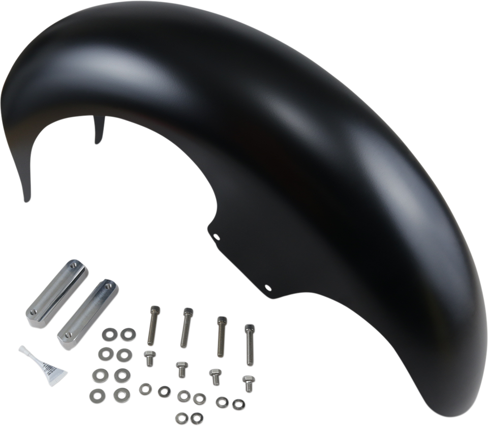 Talon Front Fender - 21" Wheel - With Satin Adapters - Touring Models