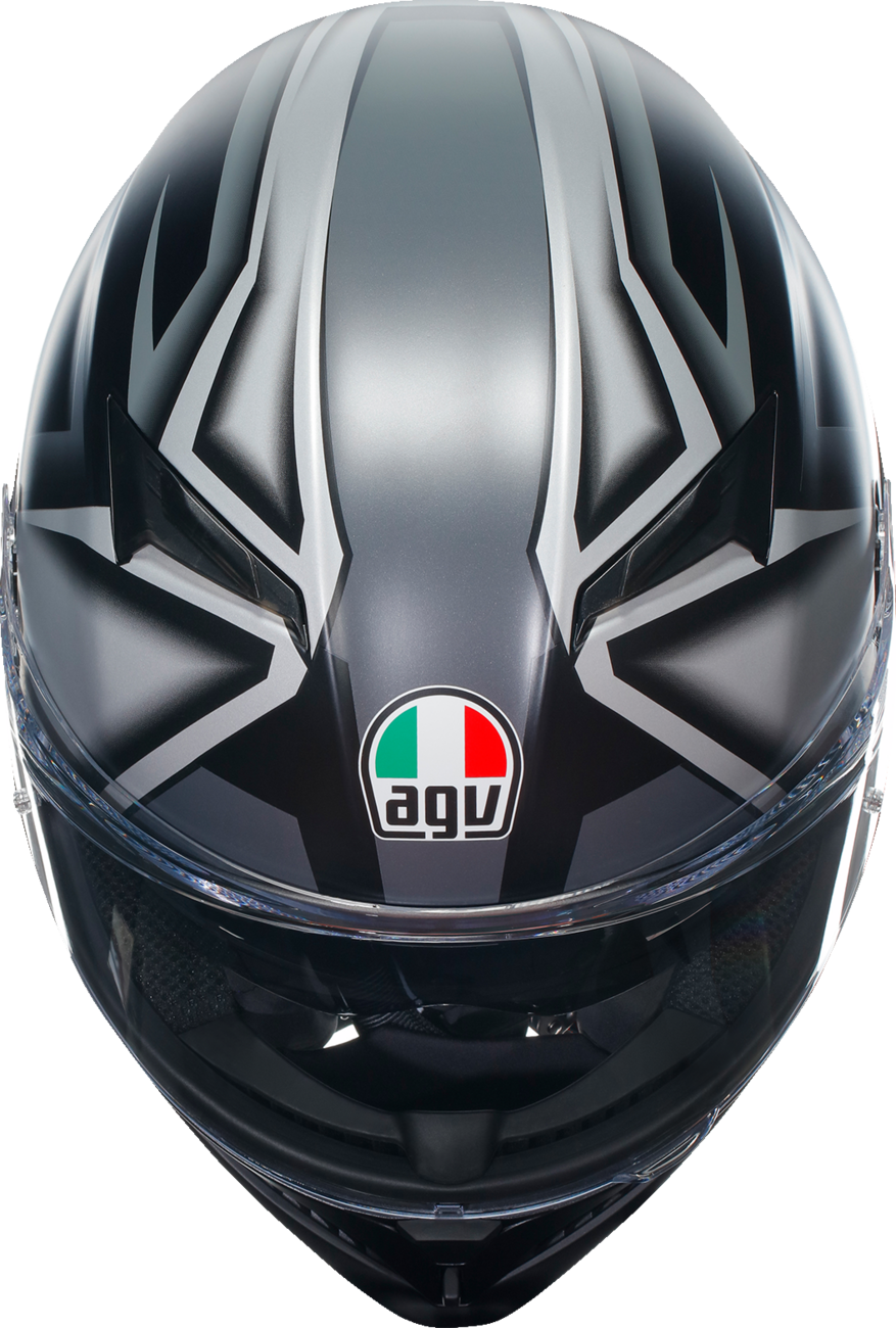 K3 Helmet - Compound - Matte Black/Gray - Medium - Lutzka's Garage