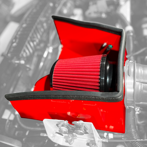 Performance Cold Air Intake Kit - Red - Slingshot - Lutzka's Garage