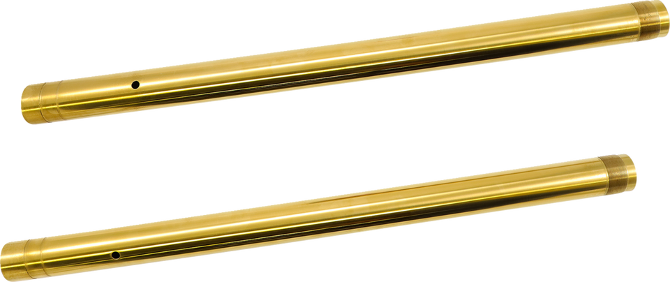 Inverted Fork Tubes - Gold - 43 mm - +4" Length - Lutzka's Garage