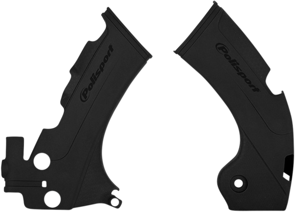 Frame Guards - Black - YZ 125/250 - Lutzka's Garage