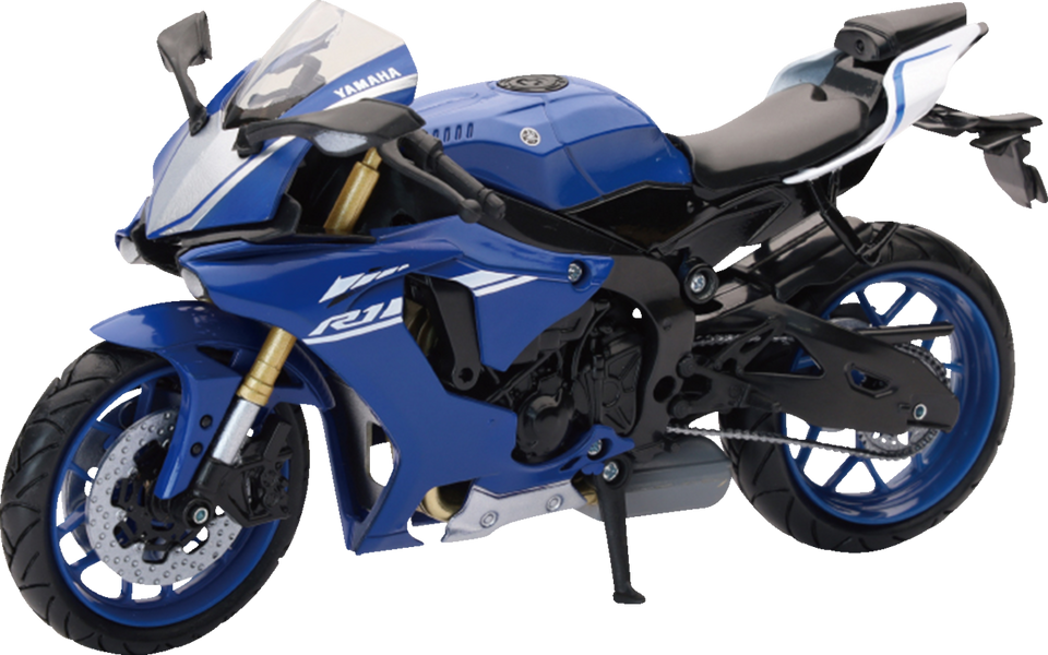 Yamaha YZF-R1 2016 Bike - 1:12 Scale - Blue - Lutzka's Garage