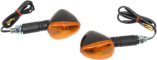 Marker Lights - Single Filament - Black/Amber - Lutzka's Garage