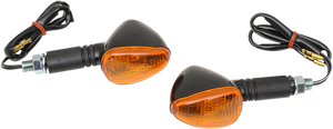 Marker Lights - Single Filament - Black/Amber - Lutzka's Garage