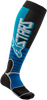 MX Pro Socks - Cyan/Black - Medium - Lutzka's Garage