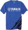 Yamaha Racing Flare T-Shirt - Royal Blue - Medium - Lutzka's Garage