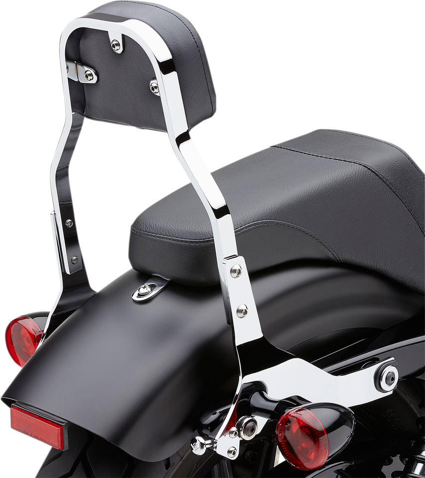 Backrest Kit - 11" - Chrome - XL - Lutzka's Garage