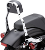 Backrest Kit - 11" - Chrome - XL - Lutzka's Garage