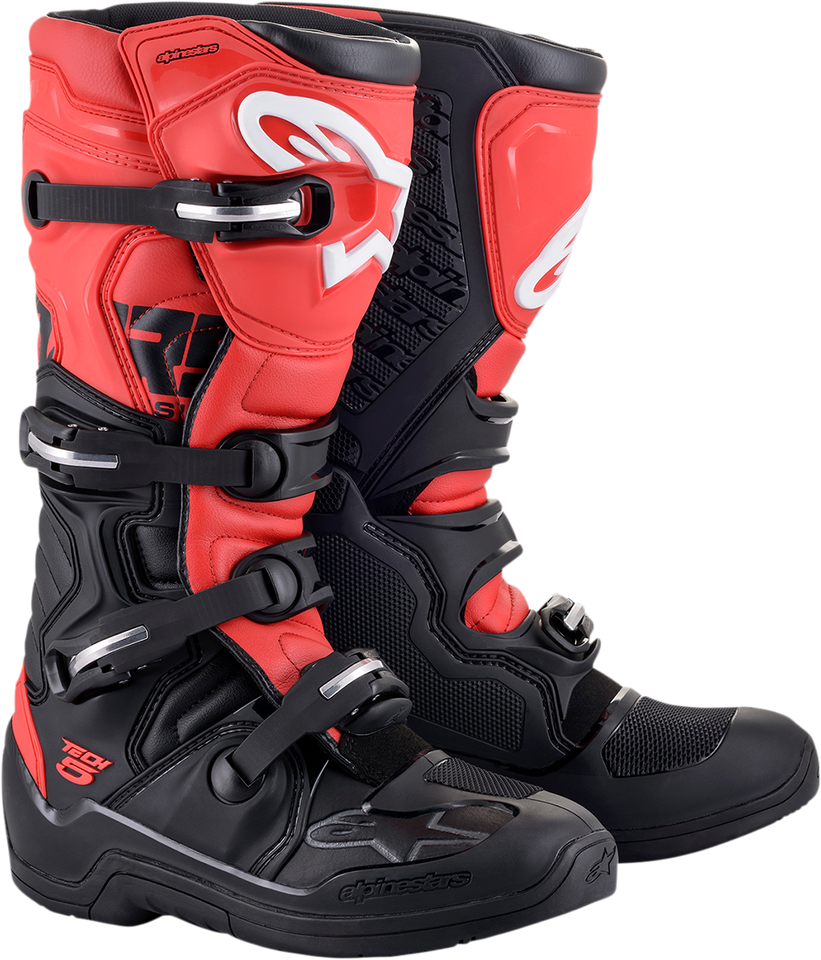 Tech 5 Boots - Black/Red- US 13