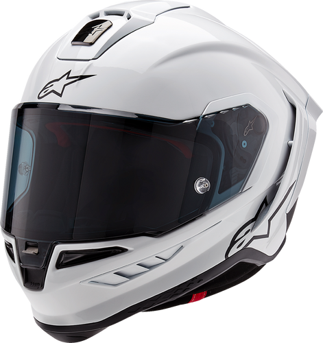 Supertech R10 Helmet - Solid - Gloss White - XS - Lutzka's Garage