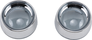 Deep Dish Bezels - Chrome/Smoke Lens
