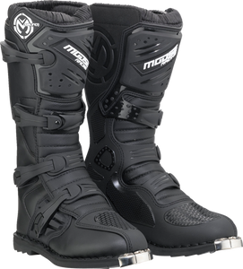 Qualifier Boots - Black - ATV Sole - Size 14 - Lutzka's Garage