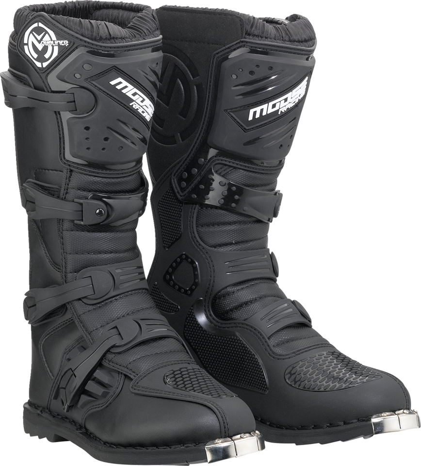 Qualifier Boots - Black - ATV Sole - Size 14 - Lutzka's Garage