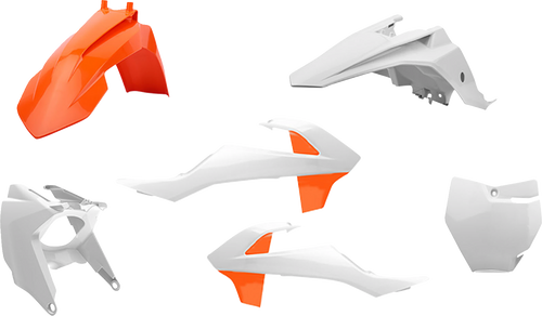 Body Kit - OEM Orange/White - SX 65