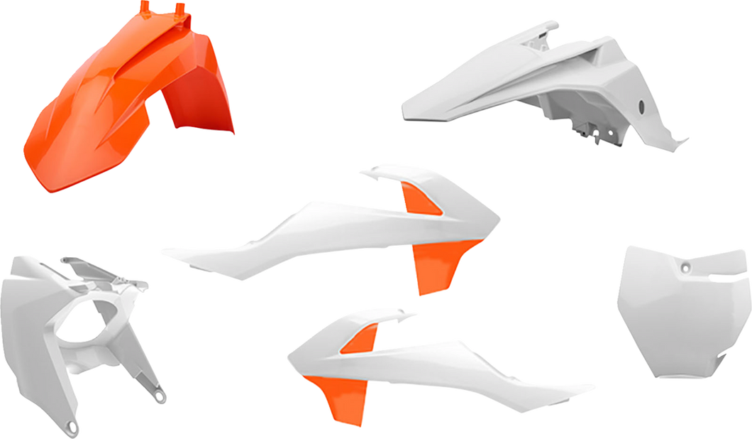 Body Kit - OEM Orange/White - SX 65