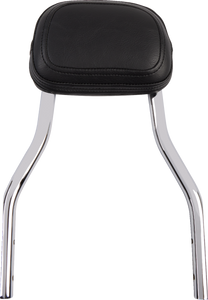 Backrest Kit - 14" - Chrome - Dyna - Lutzka's Garage