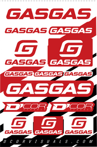 Decal Sheet - GasGas