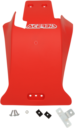 Skid Plate - Red - Beta - Beta - 250RR/300RR - Lutzka's Garage