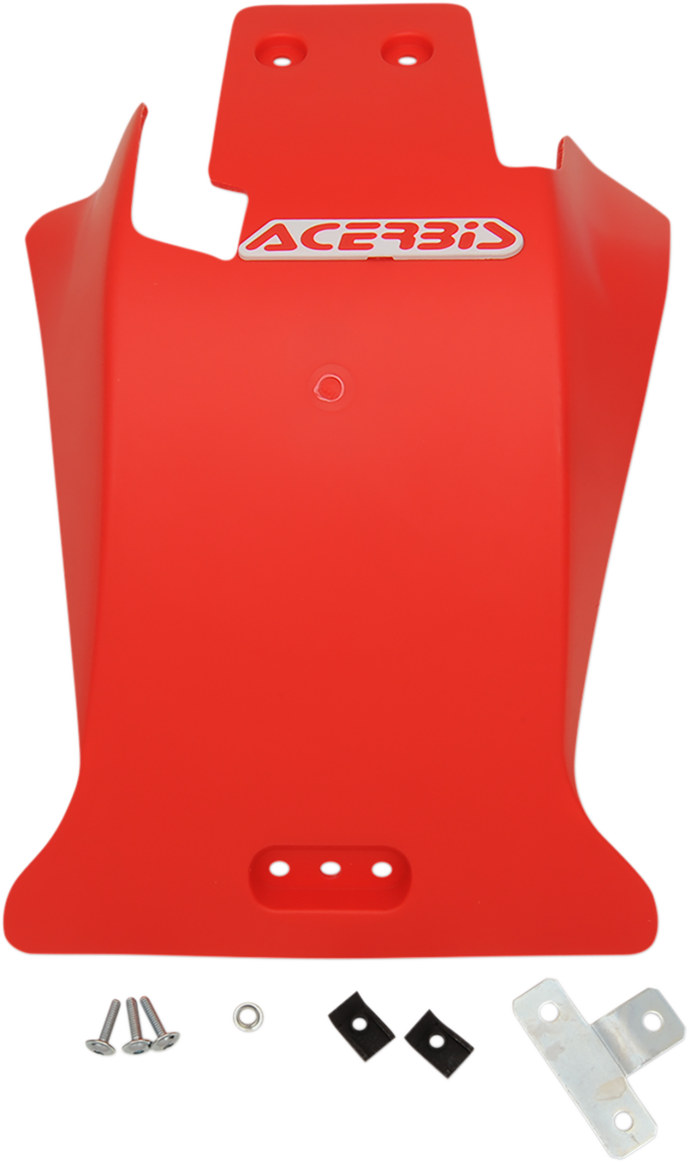 Skid Plate - Red - Beta - Beta - 250RR/300RR - Lutzka's Garage