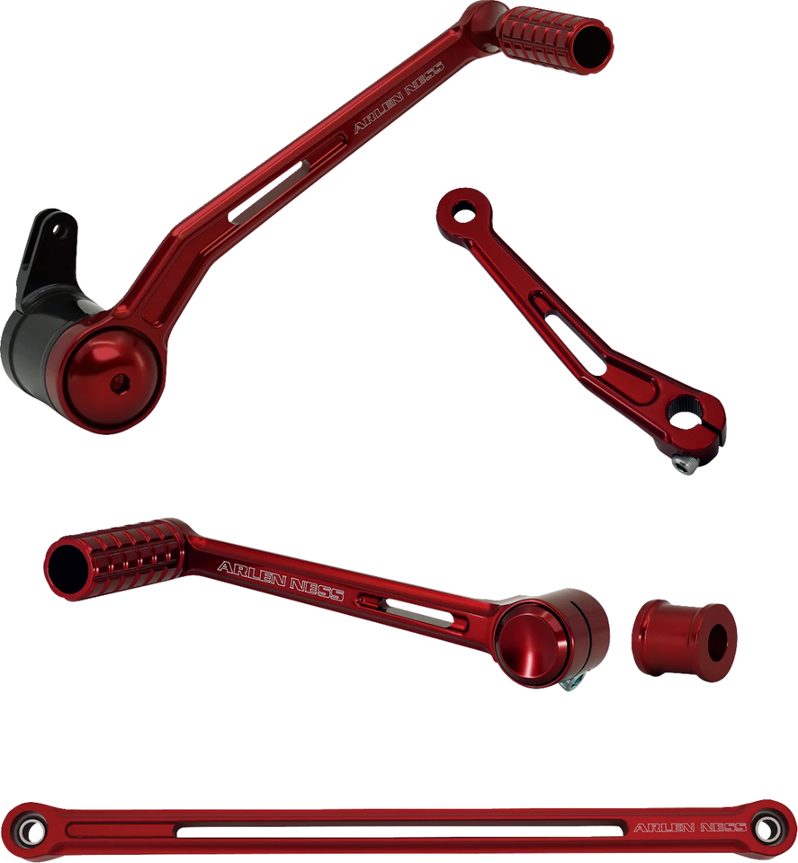 SpeedLiner Foot Control Kit w/ Heel/Toe Shifter - Red - Lutzka's Garage