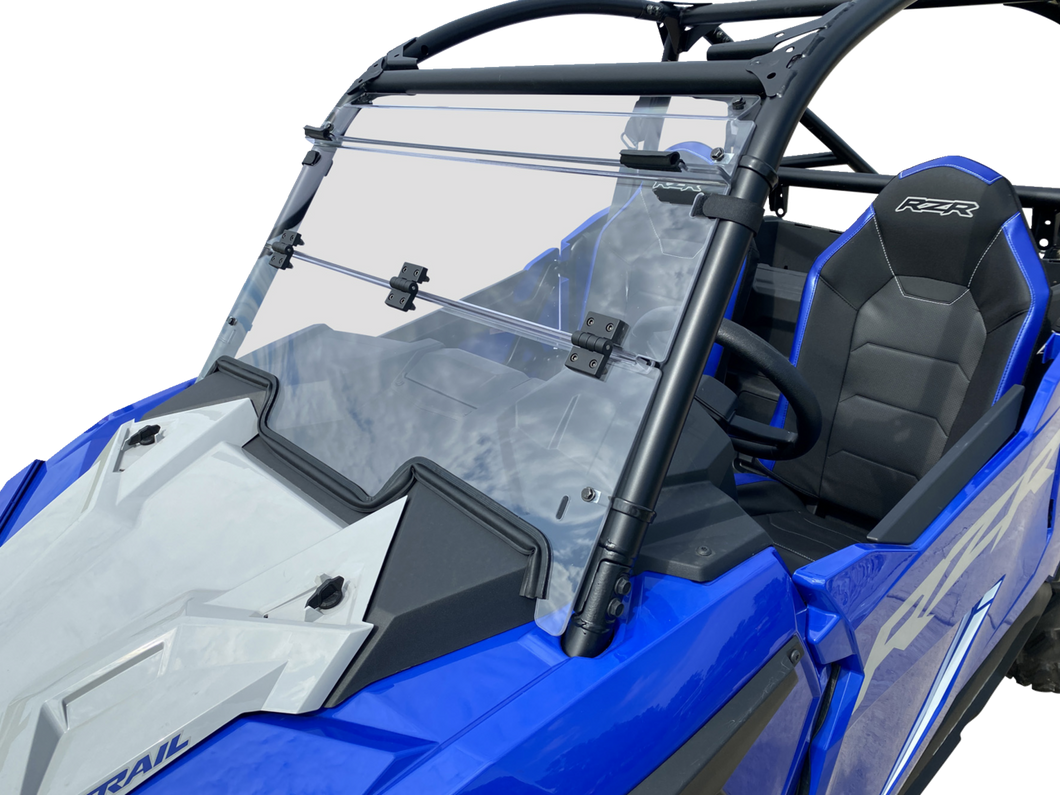 Full Folding Windshield - Deluxe - RZR Trail