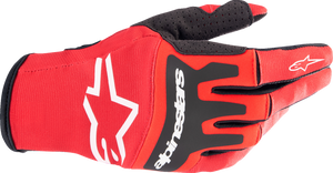 Techstar Gloves - Warm Red/Black - Small - Lutzka's Garage