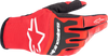 Techstar Gloves - Warm Red/Black - Small - Lutzka's Garage