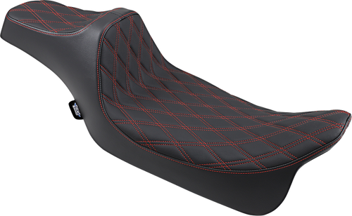 Predator III Seat - Extended - Double Diamond - Red Stitched - FL 08-22 - Lutzka's Garage