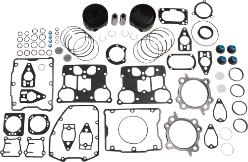 Piston Kit with Gaskets - Standard - Twin Cam 88