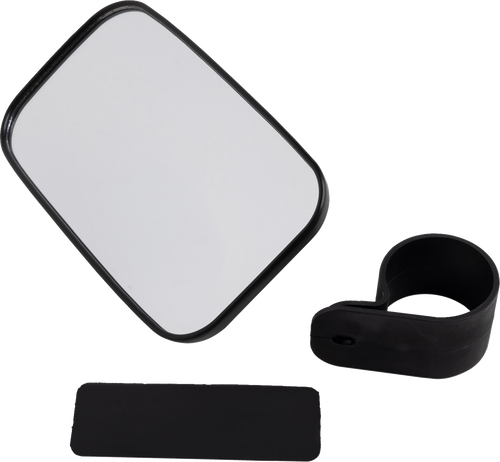 Mirror - Rear View - Rectangle - Black - 2