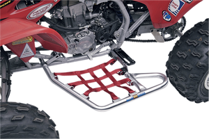 Nerf Bars - TRX450R - Natural/Red