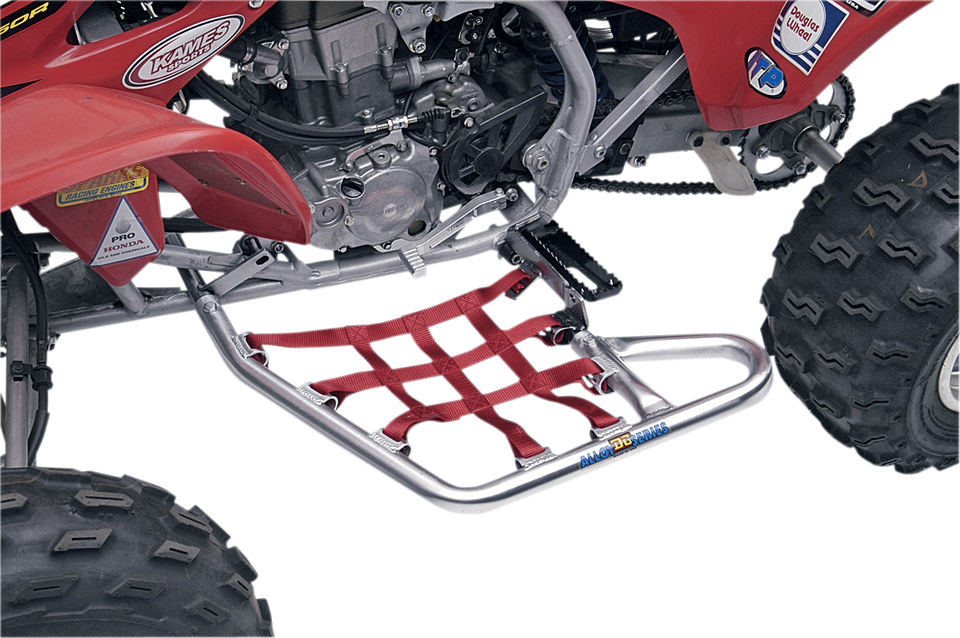 Nerf Bars - TRX450R - Natural/Red