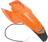 Enduro Rear Fender - with Light - 98 - 20 KTM Orange