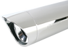 Scalloped Muffler - Chrome - Lutzka's Garage