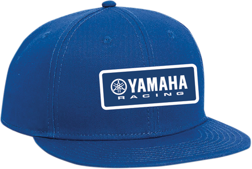 Youth Yamaha Racing Snapback Hat - Royal Blue - Lutzka's Garage