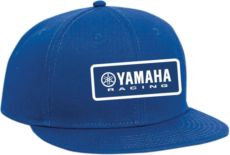 Youth Yamaha Racing Snapback Hat - Royal Blue - Lutzka's Garage