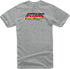 Split Time T-Shirt - Heather Gray - Medium - Lutzka's Garage