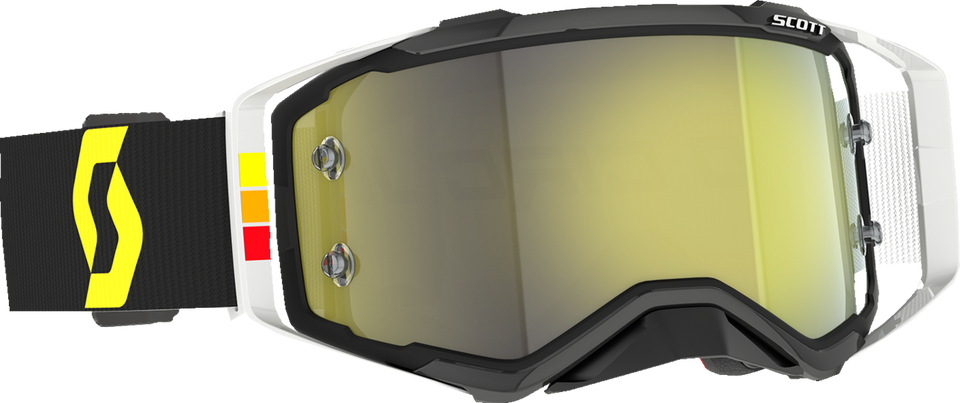 Pro Circuit Prospect Goggles - Black/White - Yellow - Lutzka's Garage