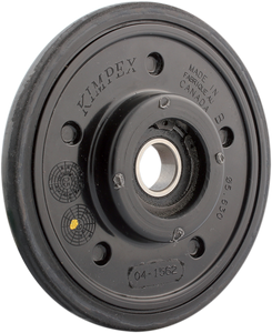 Thin Idler Wheel with Bearing 6004-2RS - Black - Group 2 - 5.63" OD x 20 mm ID - Lutzka's Garage